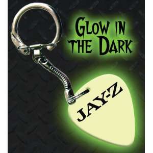  Jay Z Glow In The Dark Premium Guitar Pick Keyring 