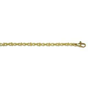  18k Green Gold Fancy Bracelet   7.25 Inch   JewelryWeb 