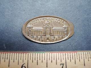 1901 PAN AM MFG. & LIBERAL ARTS PENNY ARMOURS DAINTY CANNED MEATS 