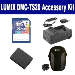  Panasonic Lumix DMC TS20 Digital Camera Accessory Kit 