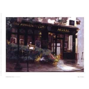 Small Hotel, Paris   Poster by George Botich (8x6)  