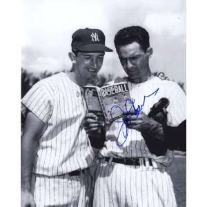  Jerry Coleman New York Yankees Great Authentic Autographed 
