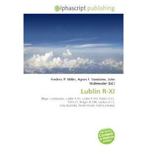  Lublin R XI (9786134103978) Books