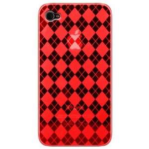  Katinkas USA 6002285 Soft Cover for Apple iPhone 4 Checker 