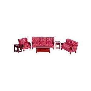  Miniature 6 Pc. Montgomery Living Room Set sold at 