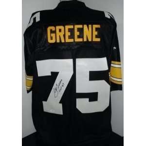 Joe Greene Signed Jersey   Reebok EQT HOF 87 JSA   Autographed NFL 