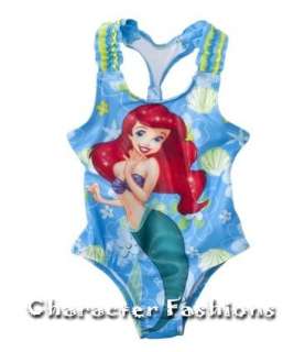   ARIEL Swimsuit Size 2T 3T 4T 5T Bathing Swim Suit PRINCESS  