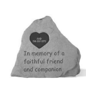  Kayberry 50421 In memoryfor local engraving with Heart 