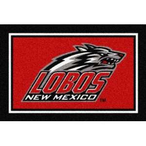  NCAA Team Spirit Rug   New Mexico Lobos