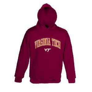  Virginia Tech Hokies Team Color NCAA Embroidered Hooded 