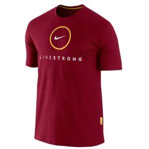  Mens LIVESTRONG Tee   Red