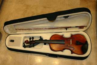   Size 4/4 12 42 Stradivarius Copy Violin / Fiddle Ebony Music  