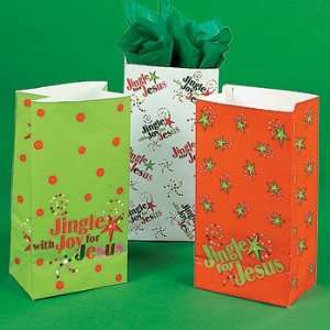  Jingle With Joy For Jesus Bags   Party Favor & Goody Bags 