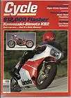 CYCLE SEPTEMBER 1982 BIMOTA KB2 KAWASAKI55​0 KAWASAKI KZ750N YAMAHA 