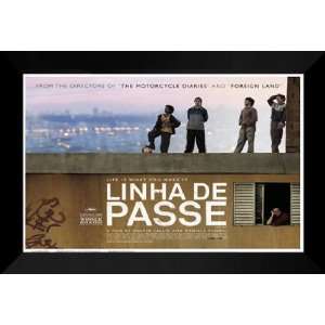  Linha de Passe 27x40 FRAMED Movie Poster   Style A 2008 