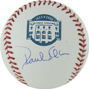 Paul Blair Yankee Stadium Final Season Commemorative Baseball  