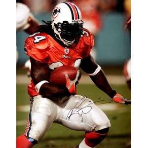  Ricky Williams Signed Dolphins 16x20