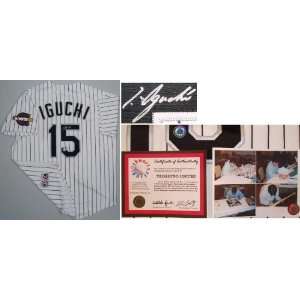  Tadahito Iguchi Signed White Sox Jersey w/WS Patch Sports 