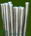 16 18 x 3 Stainless Steel Threaded Rod   5 Pcs