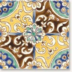  Kairouan Handpainted Ceramic Tile