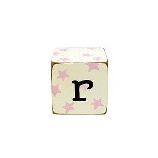  New Arrivals Letter Block D, Pink/White Baby