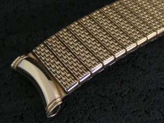 NOS 19mm Kreisler Long Gold gf 1960s Vintage Watch Band  