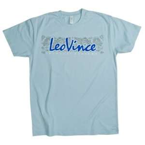  LeoVince Bandana T Shirt   Light Blue (XXL) Automotive