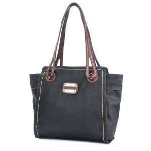 MSP00102BK Black Deyce Lenna Stylish Women Handbag Double handle 