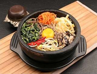 Korean Taste   Cooking Stone Bowl (Dolsot)   7 inch  