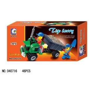  TIP LORRY   BUILDING BLOCKS 46 pcs set LEGO parts 