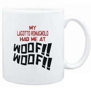   Mug White MY Lagotto Romagnolo HAD ME AT WOOF Dogs