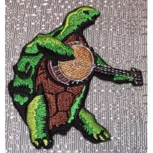    GRATEFUL DEAD Turtle Banjo Crest Embroidered PATCH 