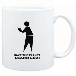   Mug White  save the planet learn Lozi  Languages
