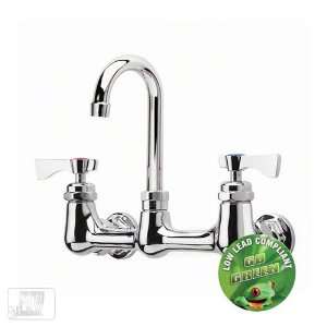   802L 8 Low Lead Wall Mounted Faucet   Royal Series