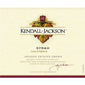  2008 Kendall Jackson Vintners Reserve Syrah 750ml 