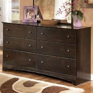  Kendi Dresser in DeepBrown Finish