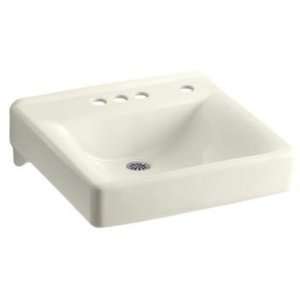   Soho 20 Wall Mounted Bathroom Sink Pre Drilled for Centerset Lavat