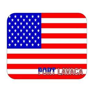  US Flag   Port Lavaca, Texas (TX) Mouse Pad Everything 