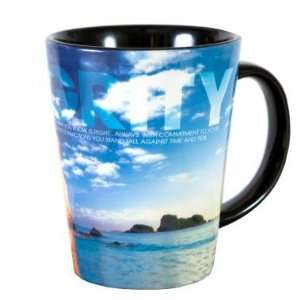   Integrity Rock Infinity Edge 12oz Ceramic Latte Mug