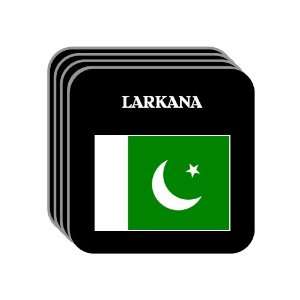  Pakistan   LARKANA Set of 4 Mini Mousepad Coasters 