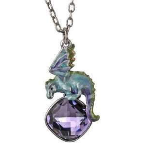  Kirks Folly Hydra Water Dragon Crystal Necklace 