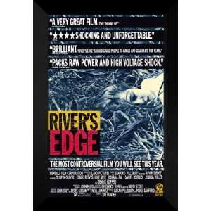  Rivers Edge 27x40 FRAMED Movie Poster   Style B   1986 