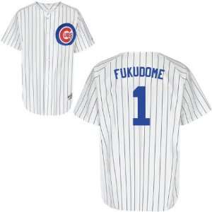  Youth Chicago Cubs #1 Kosuke Fukudome Home Replica Jersey 