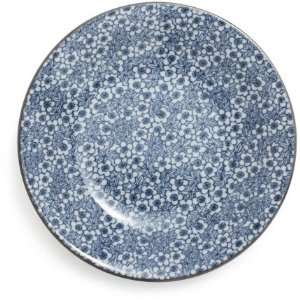 Kotobuki Round Blue Floral Plate, 7? 