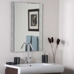  Frameless Molten Bathroom and Wall Mirror