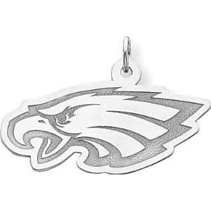   Sterling Silver NFL Philadelphia Eagles Logo Charm