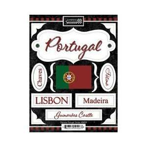   Customs   World Collection   Portugal   Cardstock Stickers   Discover