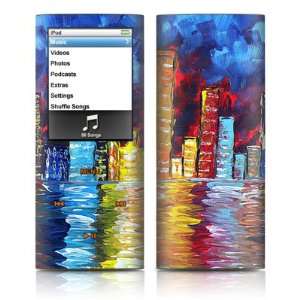  City Nights Design Protective Decal Skin Sticker for Apple 