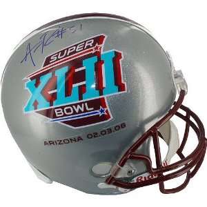  Aaron Ross Autographed Super Bowl XLII Champions Authentic 