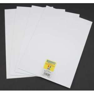  Styrene Sheets, White, .040 x 7.6 x 11 (4) Toys & Games